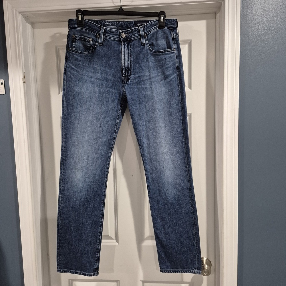 AG Adriano Goldschmied Jeans Mens 34x32 Everett Slim Straight Japanese Fabric